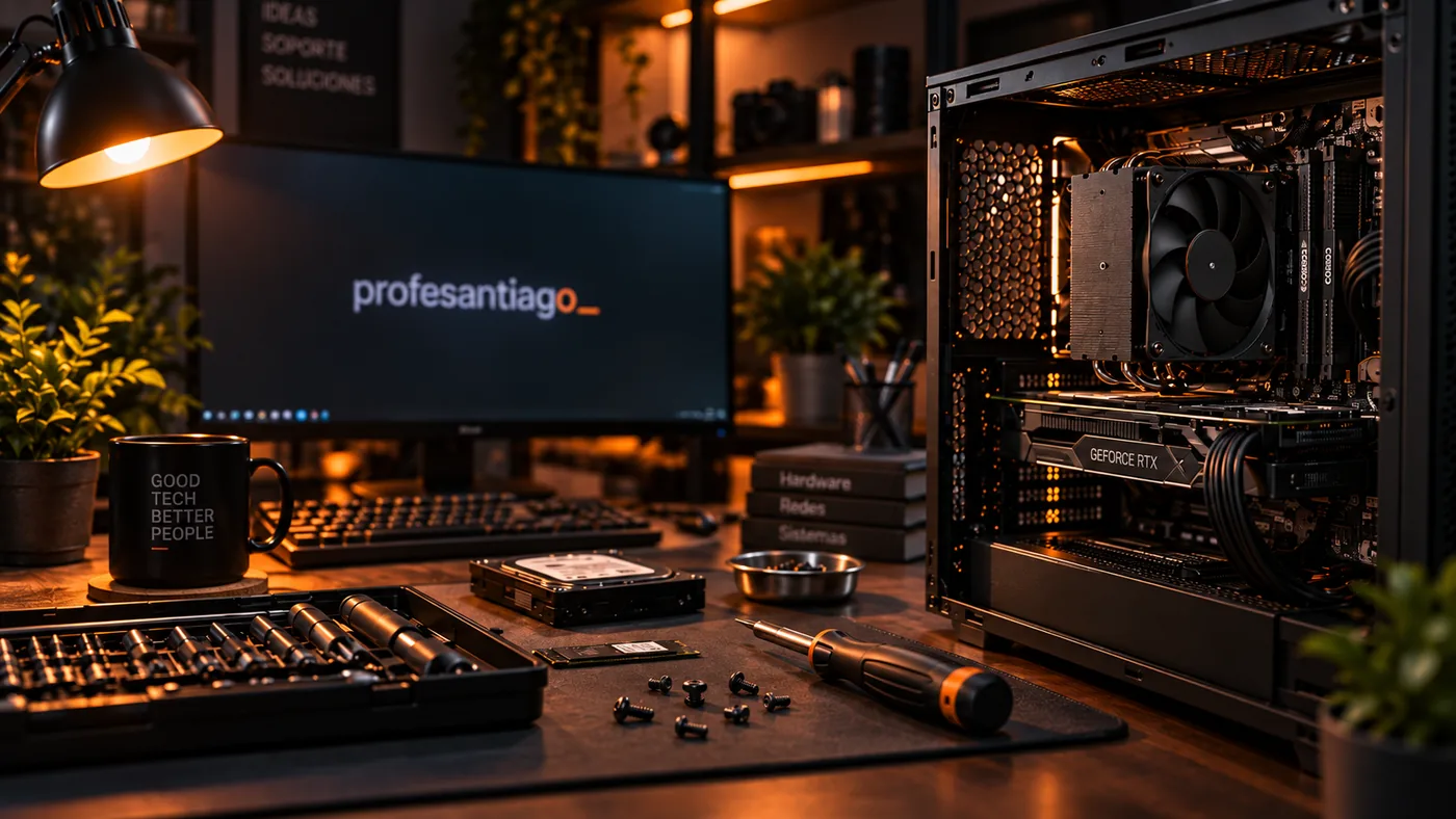 Curso de Soporte IT y mantenimiento de PC